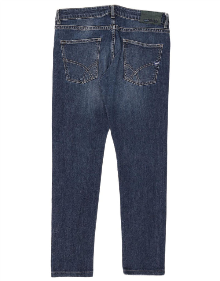 Jeans slim da donna Gas W33 L28 cotone blu