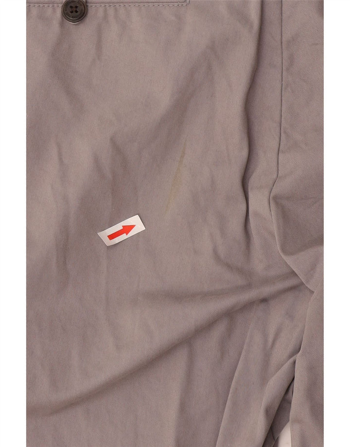 Pantaloni chino dritti Marks & Spencer da uomo blu Harbour W36 L29 grigi