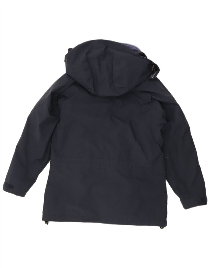 Giacca a vento con cappuccio da donna Berghaus UK 8 Small nylon blu navy