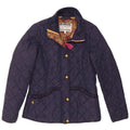 Giacca trapuntata da donna Tom Joule UK 12 media blu navy in poliammide