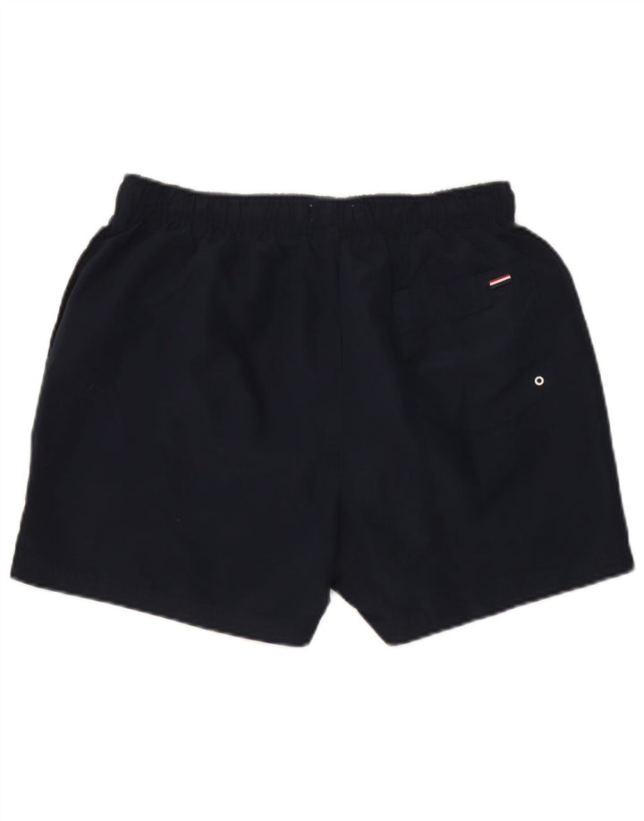 Polo Assn. Pantaloncini da bagno da uomo grandi in poliestere blu navy