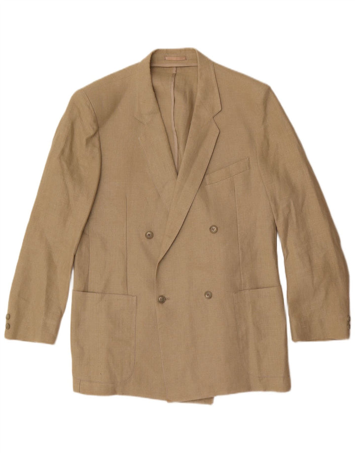 Giacca blazer doppiopetto da uomo High Sky UK 38 Beige medio