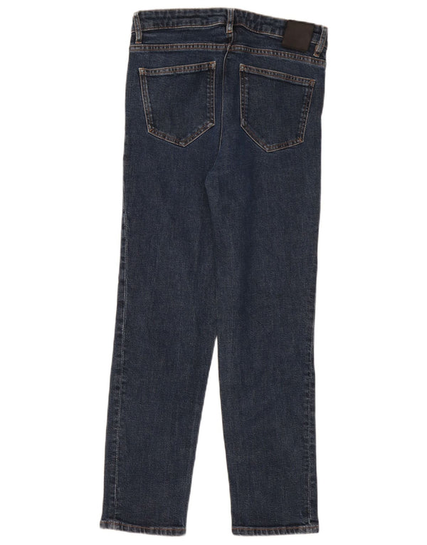 Jeans slim da donna Massimo Dutti EU 38 Small W28 L26 Blu navy