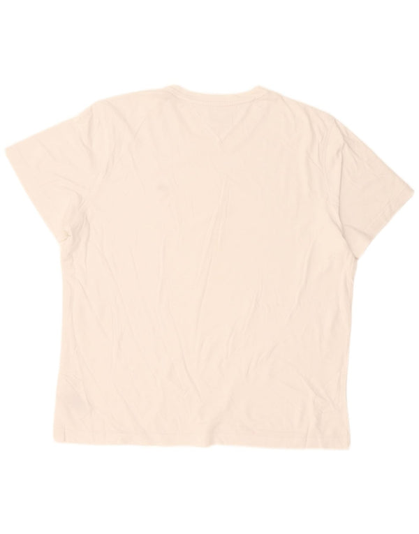 T-shirt da uomo Tommy Hilfiger Top XL in cotone bianco
