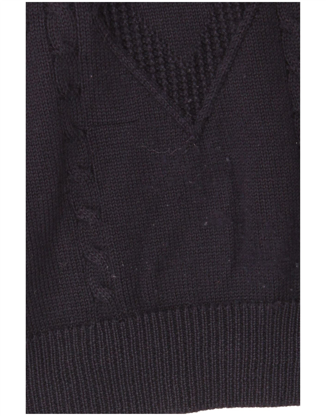 Maglione maglione girocollo da uomo Navigare grande blu navy a rombi/diamante