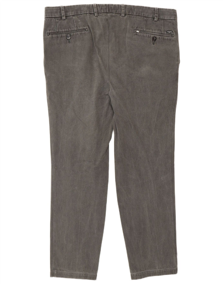 Pantaloni chino affusolati da uomo Bugatti W38 L27 Grigi