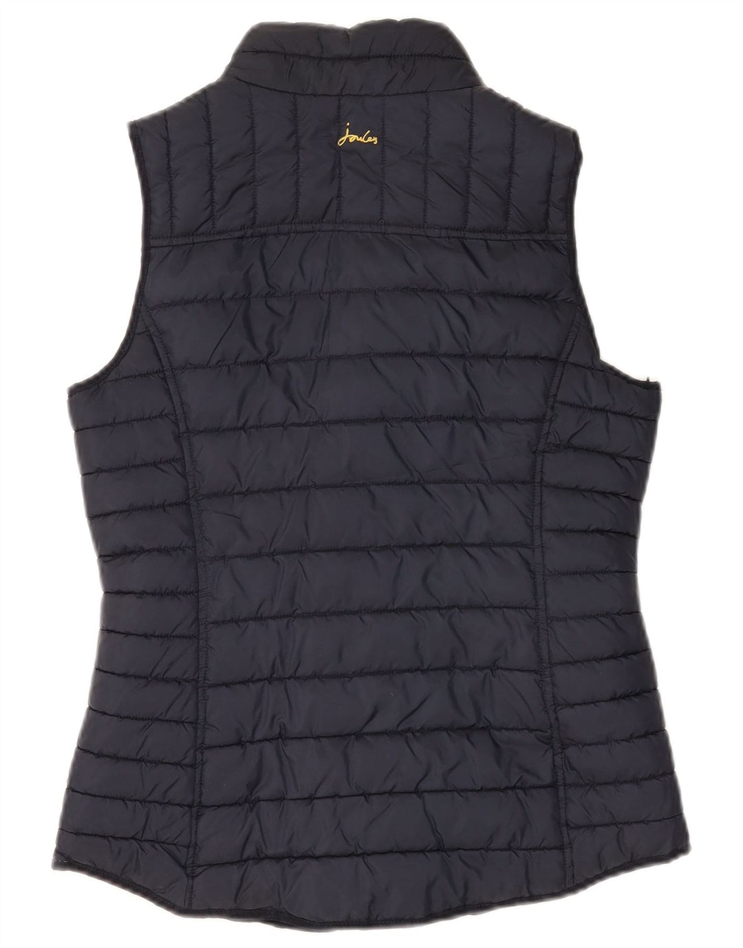 Gilet imbottito da donna Joules UK 10 piccolo poliestere blu navy