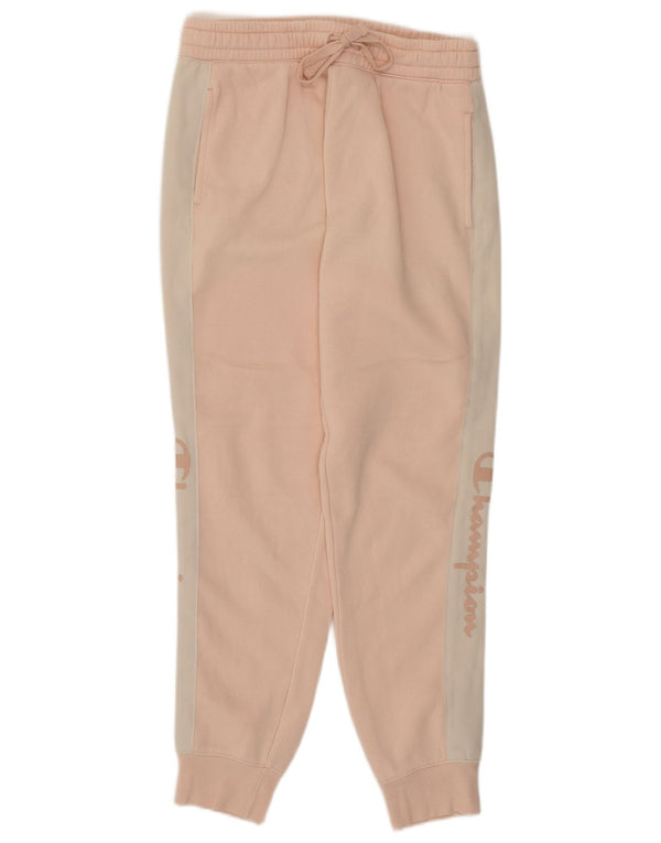 Pantaloni da tuta da donna Champion Joggers UK 12 Medium Pink Colourblock