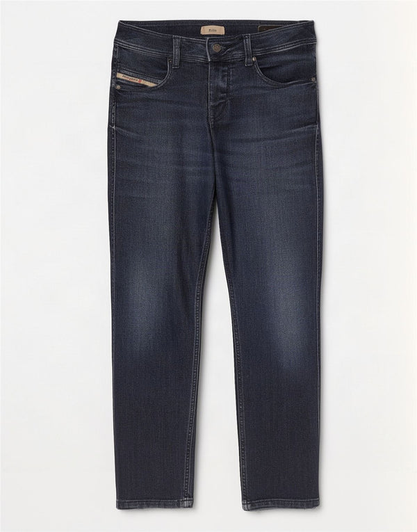 Jeans slim da donna Diesel W30 L27 cotone blu navy