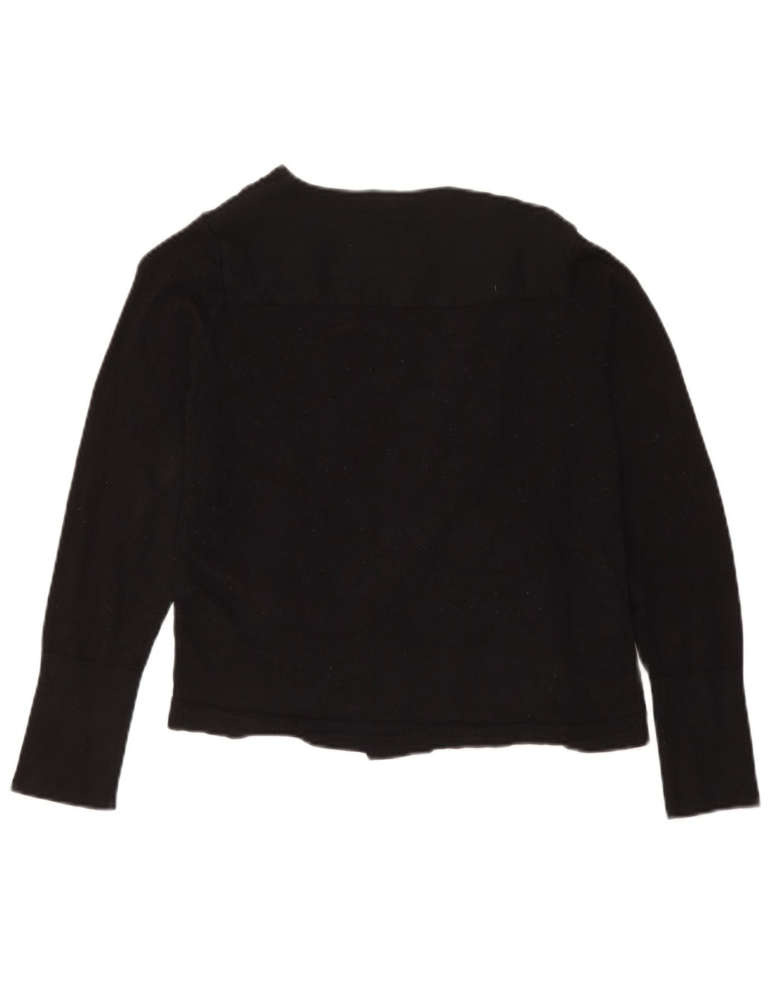Top cardigan Marks & Spencer da donna Per Una UK 12 viscosa nera media