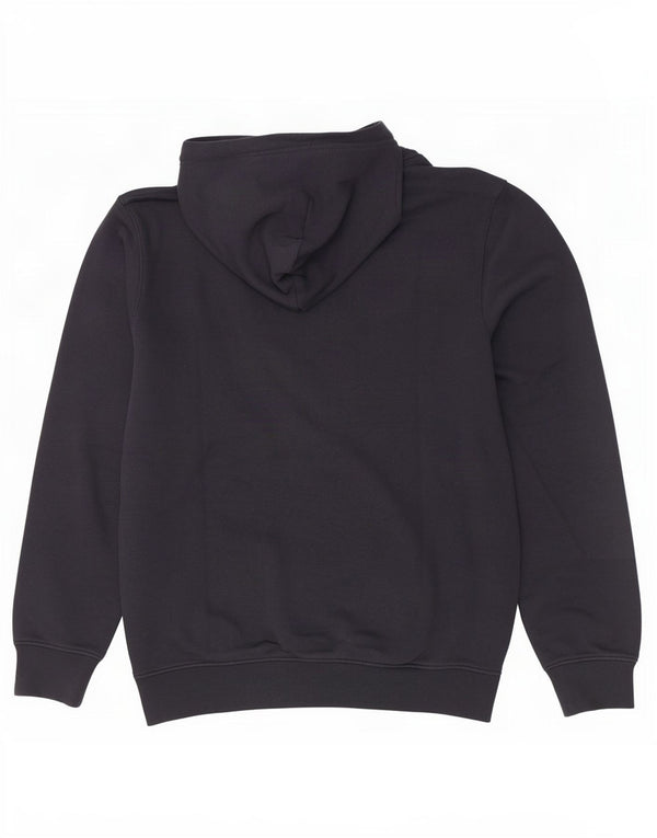 Felpa con cappuccio grafica da uomo Champion, cotone medio blu navy