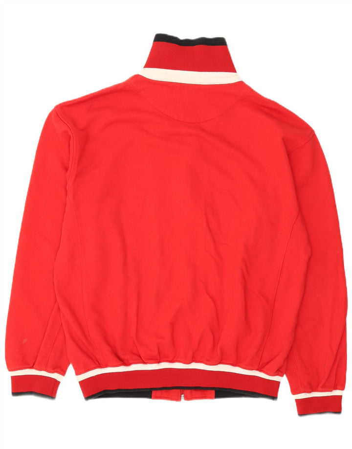 Giacca da tuta da uomo Kappa XL rossa in cotone