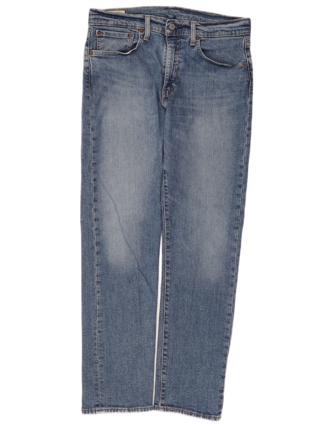 Levi's Uomo 502 Jeans affusolati W32 L30 Blu