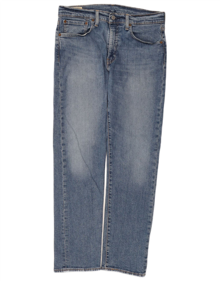 Levi's Uomo 502 Jeans affusolati W32 L30 Blu
