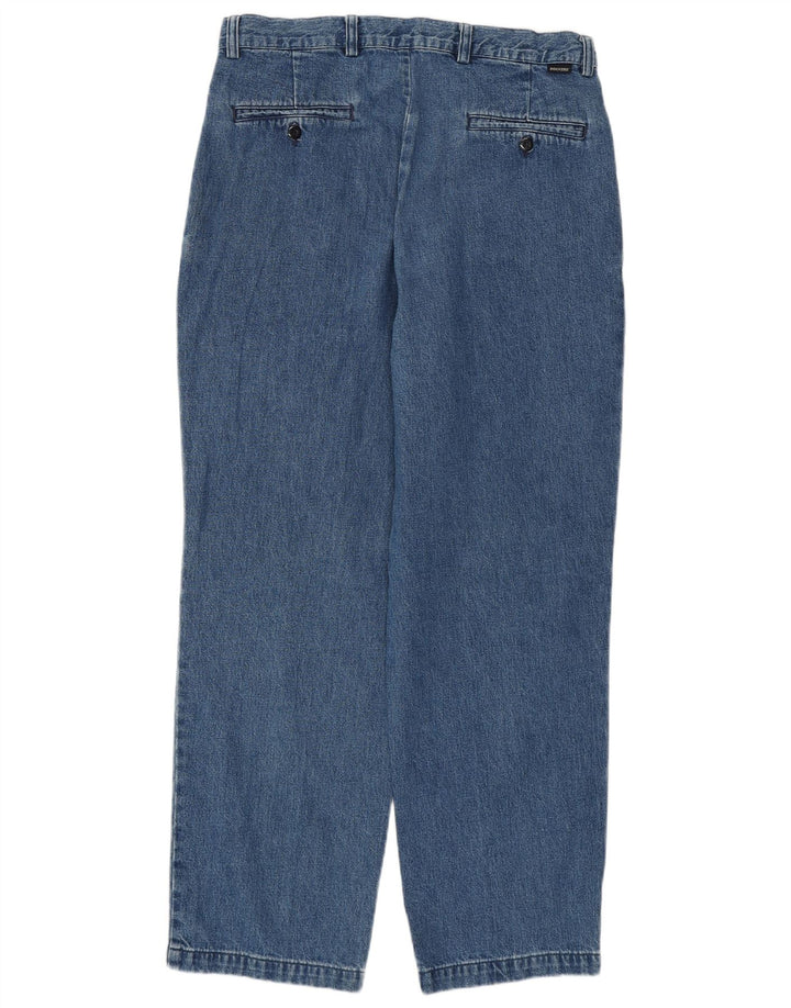 Jeans dritti da donna vestibilità classica Dockers W34 L30 cotone blu