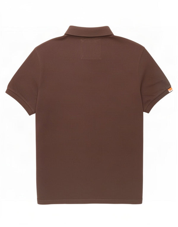 Polo da uomo Superdry 2XL in cotone marrone