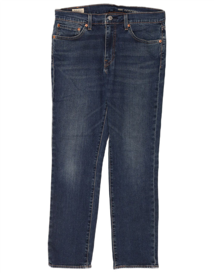 Levi's Uomo 511 Slim Jeans W32 L30 Cotone Blu