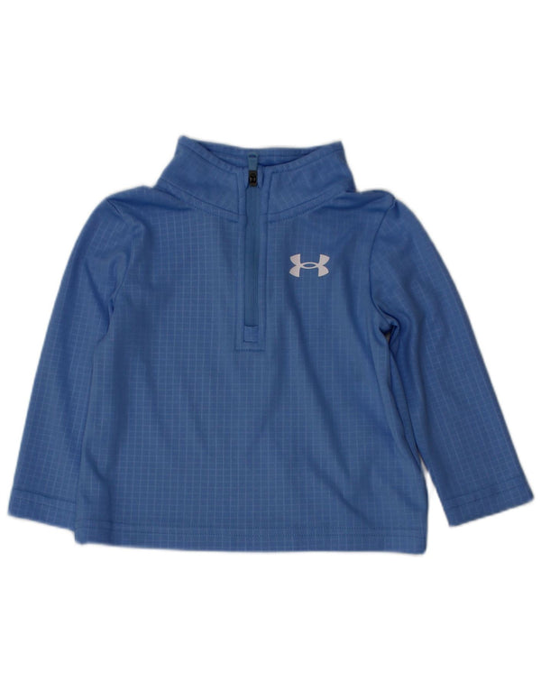 Tuta da ginnastica Under Armour per neonato, 6-9 mesi, a quadretti blu