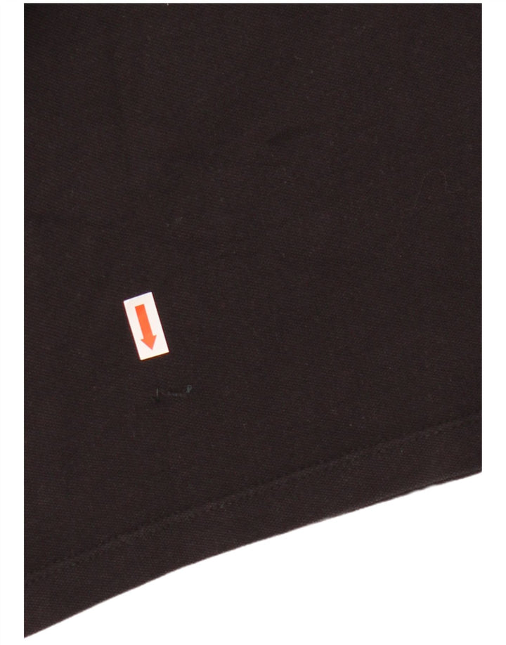 Polo da uomo LEE in cotone nero medio