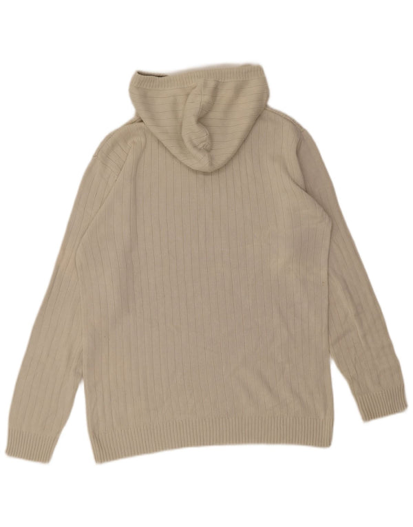 Maglione maglione con cappuccio da uomo LEVI'S in cotone beige medio