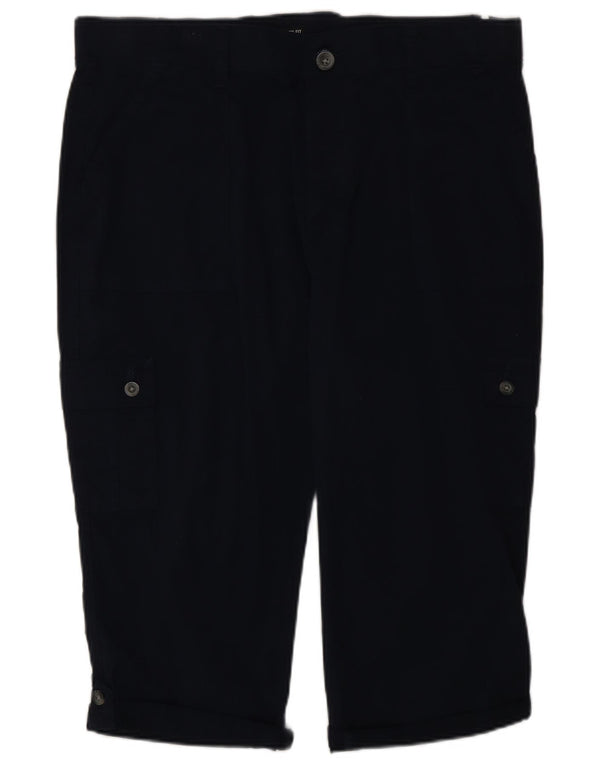 Pantaloni Capri cargo da donna Lee US 16 2XL W38 L19 Cotone blu navy