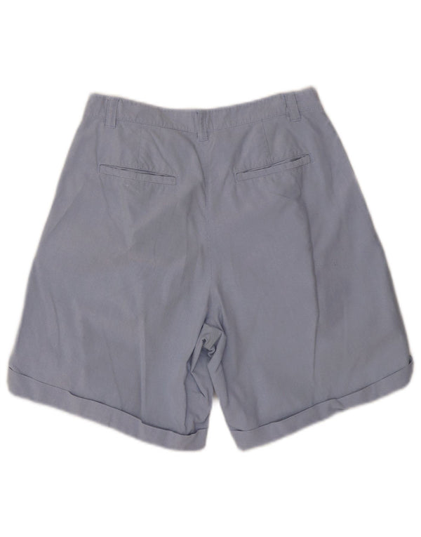 Pantaloncini chino da donna St. Bernard UK 12 medi W28 cotone blu