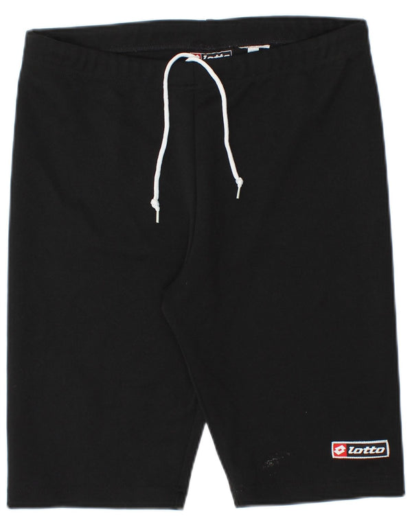 Pantaloncini sportivi da uomo LOTTO medi neri