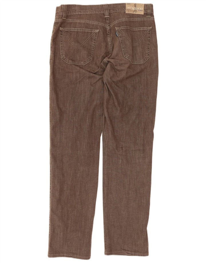 Jeans regolari da uomo Jeckerson W30 L32 cotone marrone
