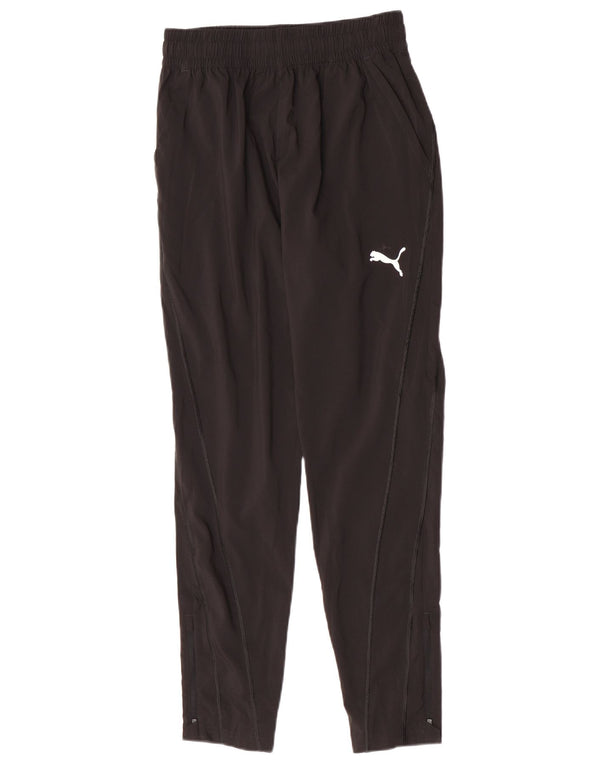 Pantaloni da tuta da donna Puma UK 10 Small Black Poliestere Sports
