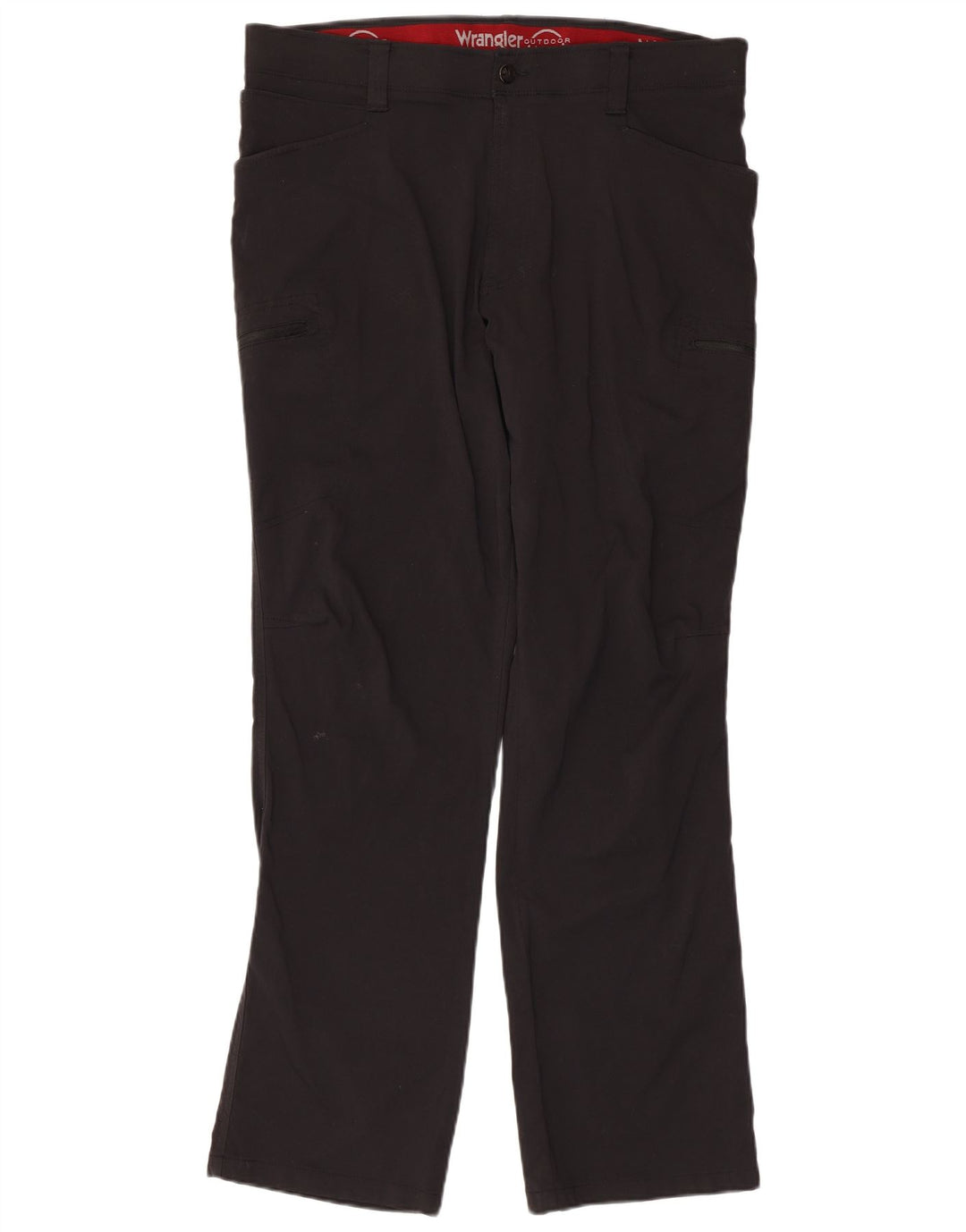 Pantaloni cargo dritti da uomo WRANGLER W36 L32 nylon nero