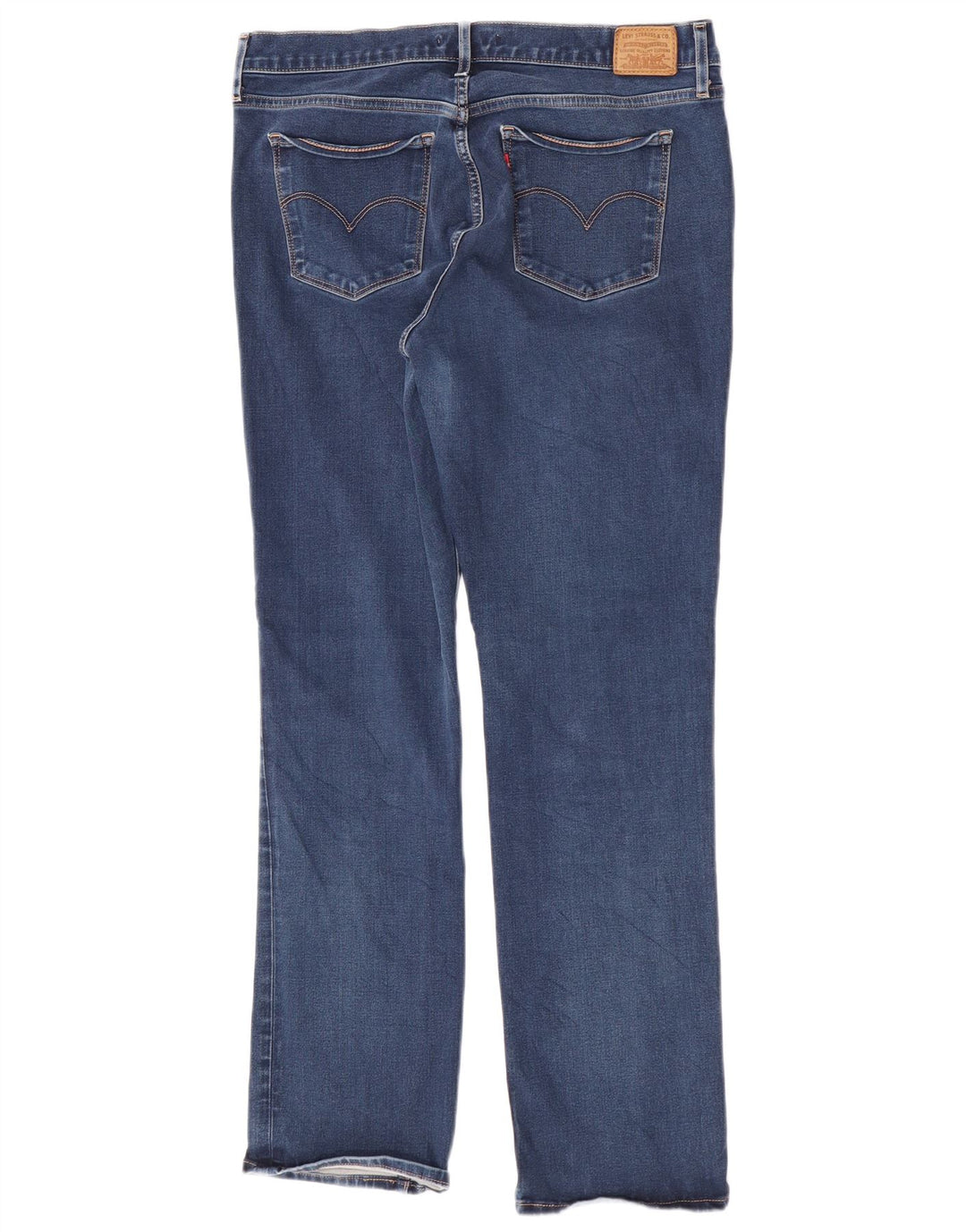 Jeans dritti modellanti da donna Levi's 314 W32 L32 cotone blu