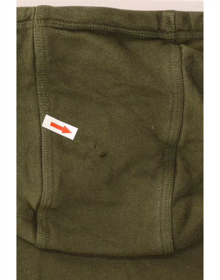 Felpa con cappuccio da uomo Nike, cotone medio kaki