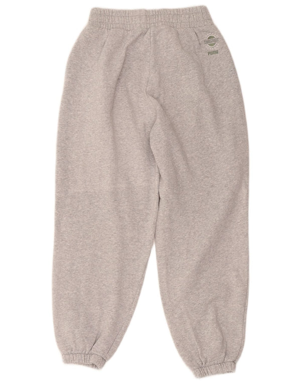 Pantaloni da tuta da uomo Puma Joggers piccoli in cotone grigio