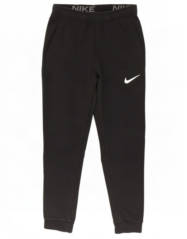 Pantaloni da tuta Nike Dri Fit Standard da uomo, pantaloni da jogging, grandi, in cotone nero