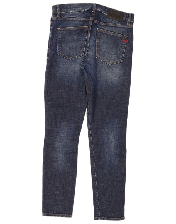 Jeans slim D-Strukt da uomo DIESEL W31 L30 cotone blu navy