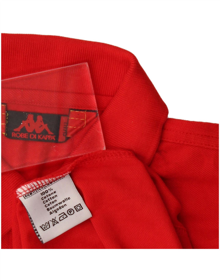 Polo da donna KAPPA UK 10 piccola rossa in cotone