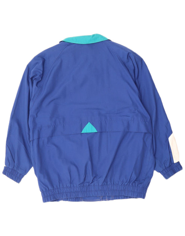 Giacca a vento da donna LONDON FOG UK 20 2XL Blu Colourblock