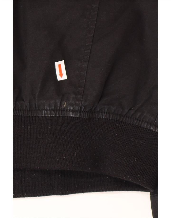 Giubbotto bomber autografo da uomo Marks & Spencer UK 42 XL cotone nero
