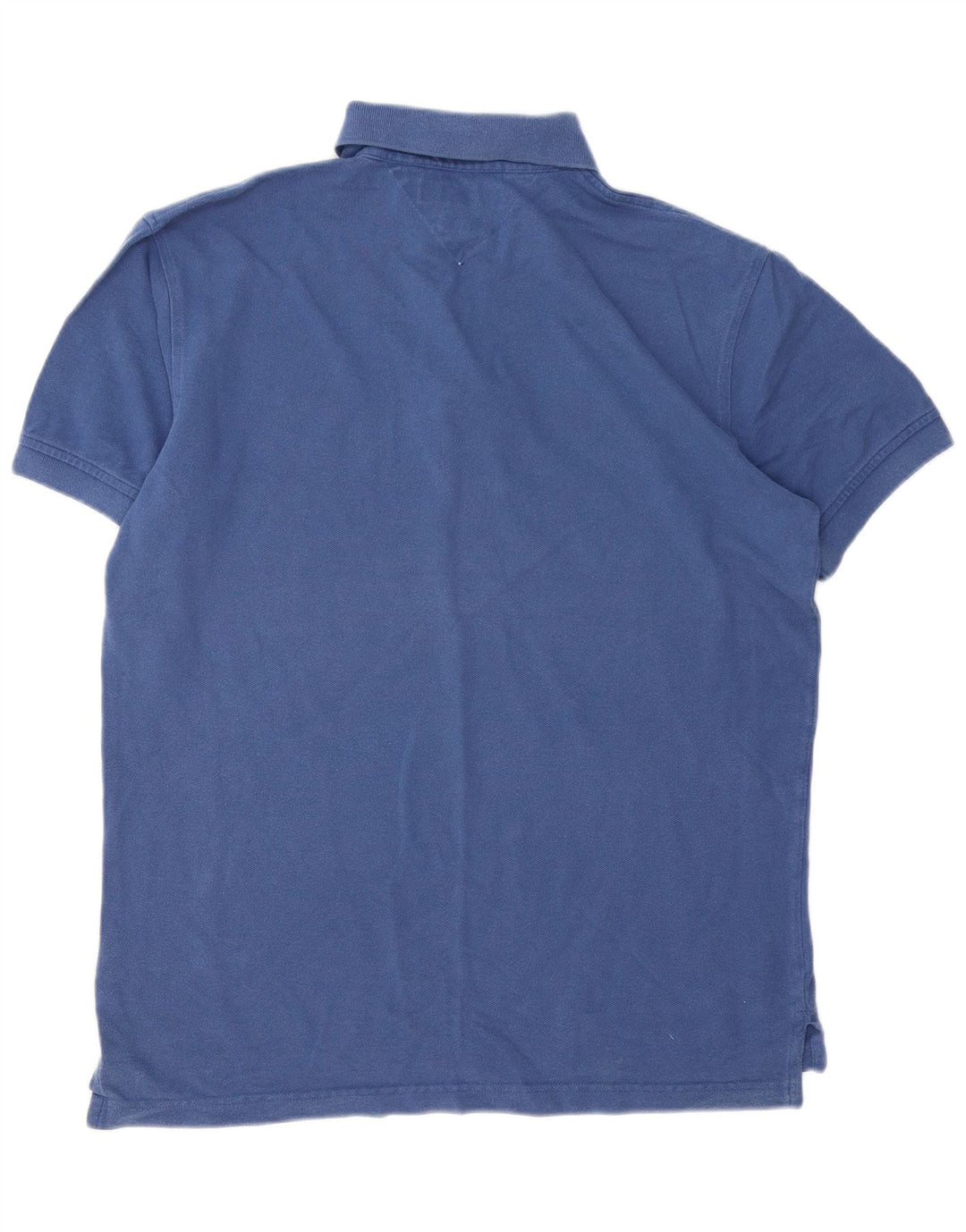 Polo da uomo Tommy Hilfiger grande in cotone blu