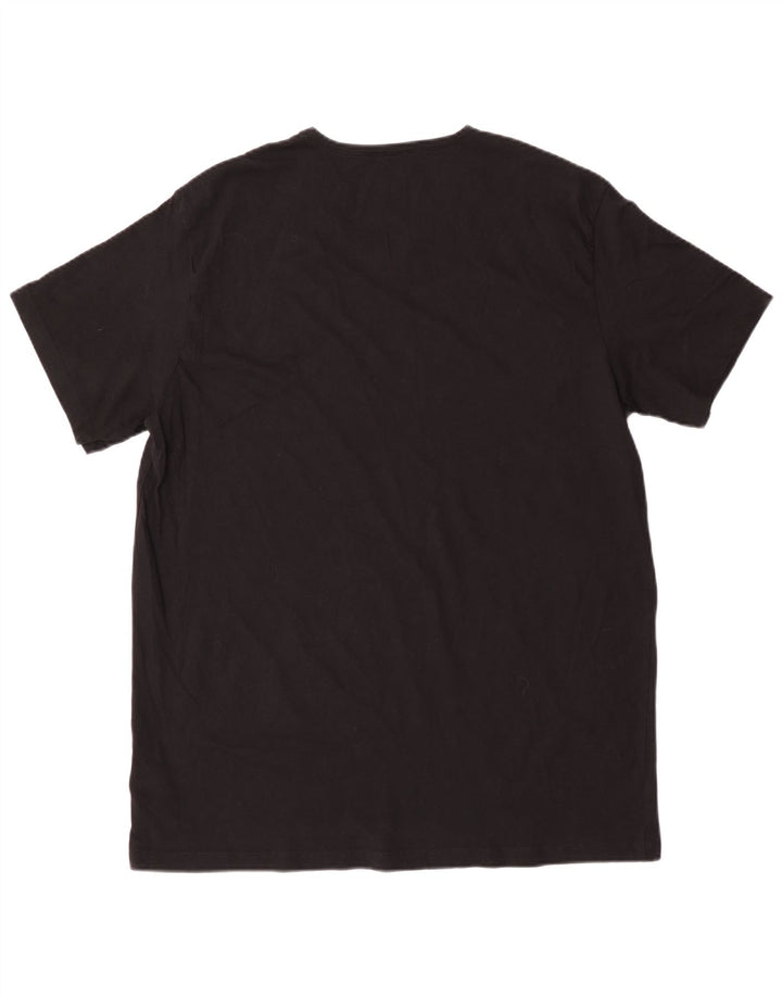 T-shirt da uomo HUGO BOSS XL nera in cotone