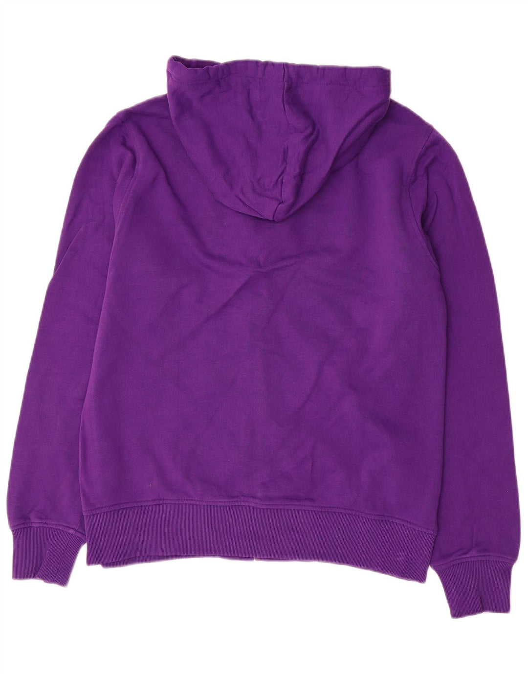 Maglione con cappuccio e zip da uomo KAPPA in cotone viola medio
