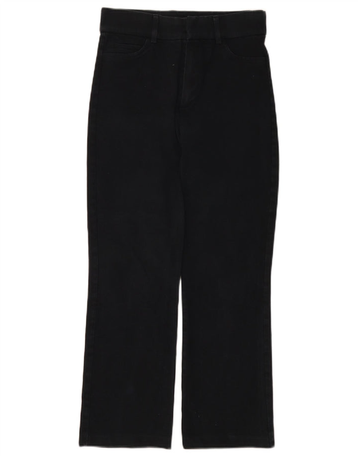 Jeans corti da donna Zara piccoli W26 L24 cotone blu navy