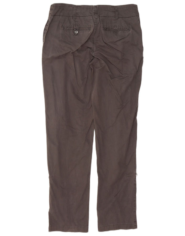 Pantaloni chino dritti da donna Gap UK 10 Small W32 L32 Cotone grigio