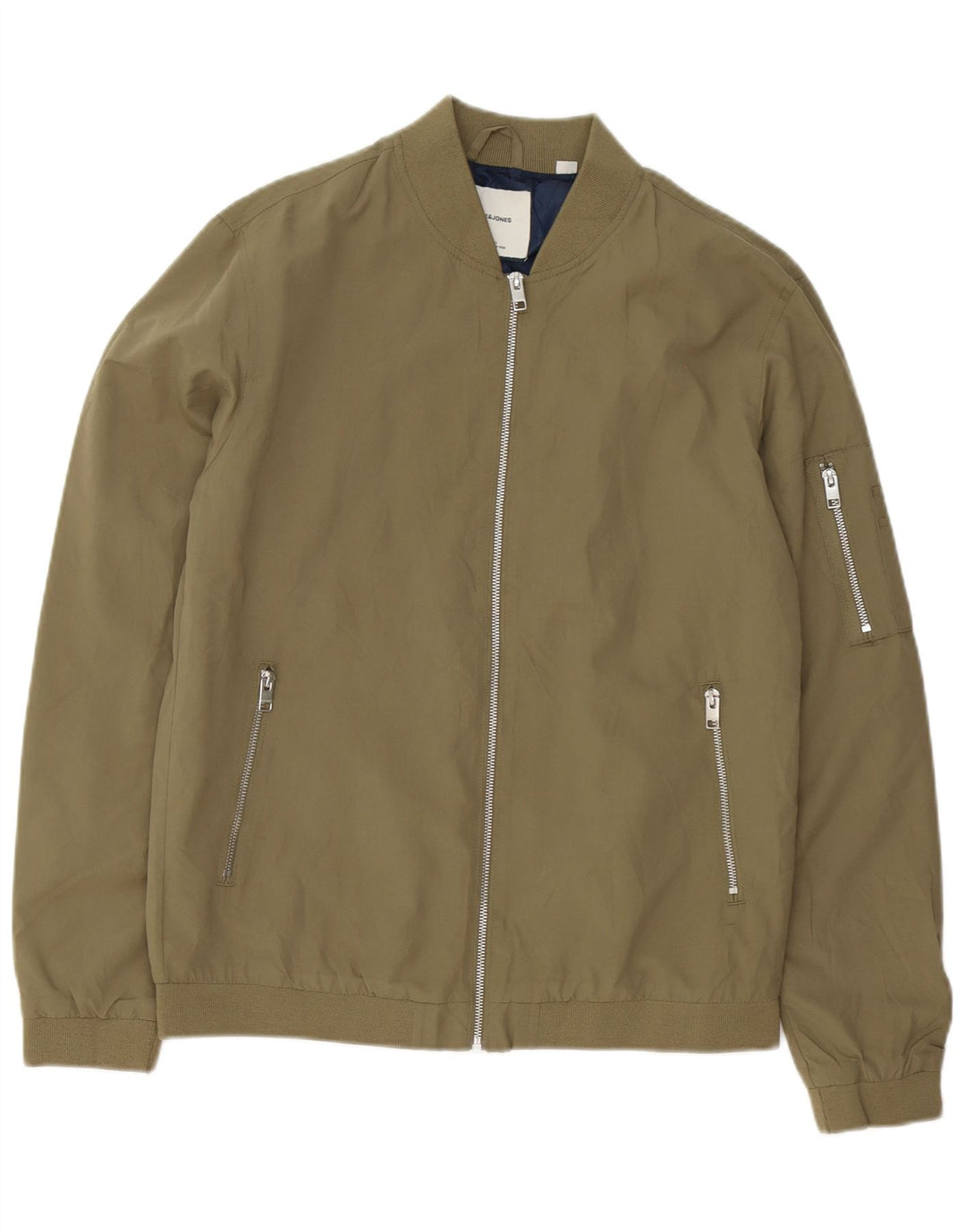 Giacca bomber da uomo Jack & Jones UK 40 grande poliestere kaki