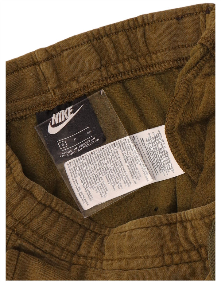 NIKE Pantaloni da tuta da uomo Joggers piccoli in cotone marrone