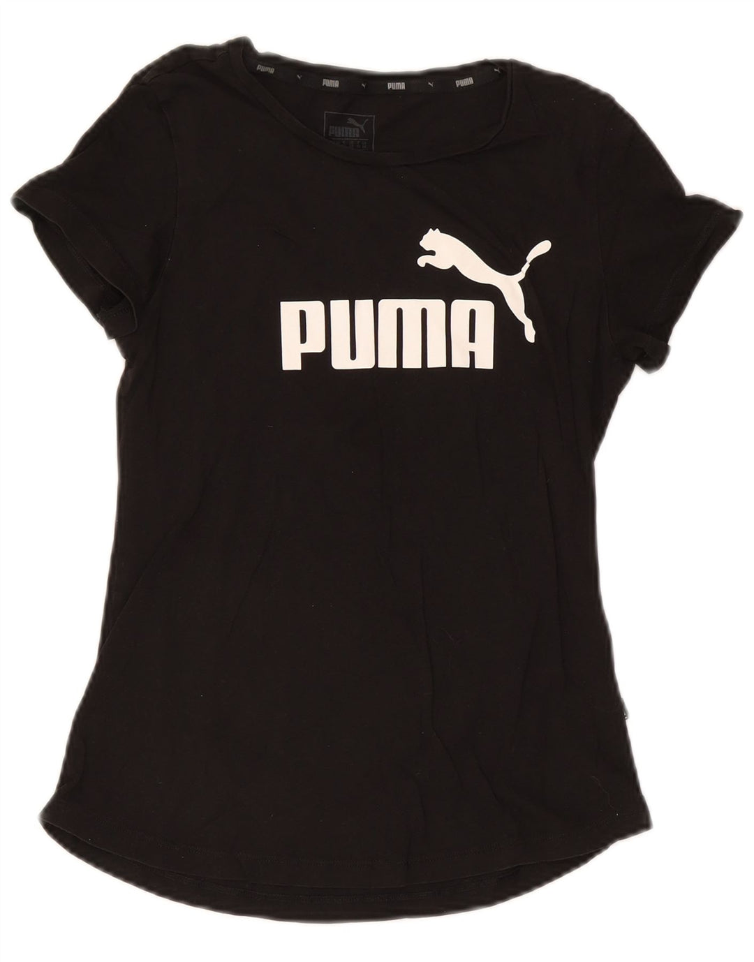 T-shirt grafica da donna Puma UK 10 piccola nera