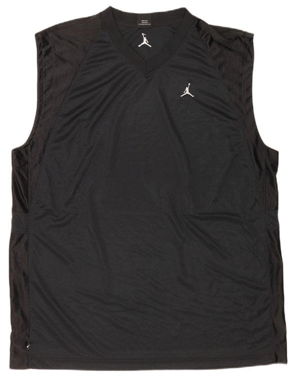 Canotta da uomo Jordan UK 47/48 2XL Poliestere nero