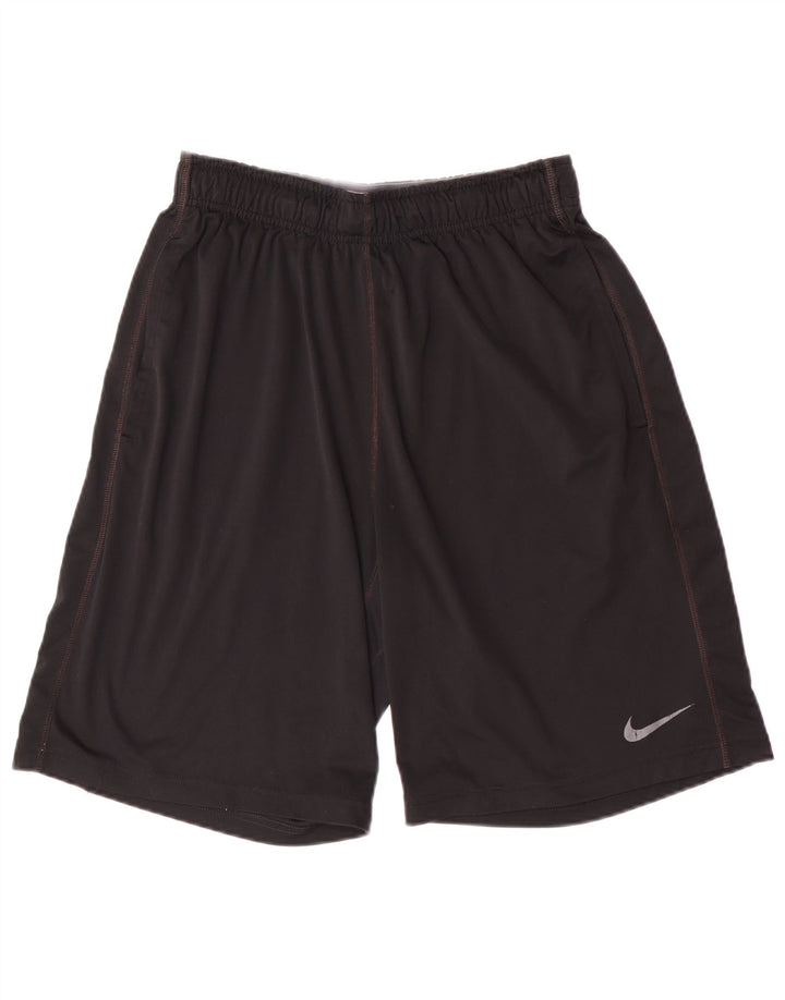 NIKE Mens Dri Fit Sport Shorts Small  Black Polyester