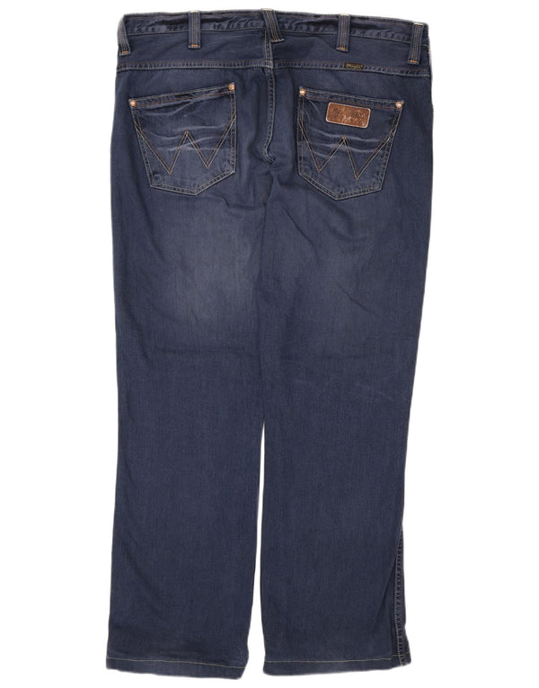 Jeans dritti da uomo Dayton WRANGLER W38 L31 cotone blu