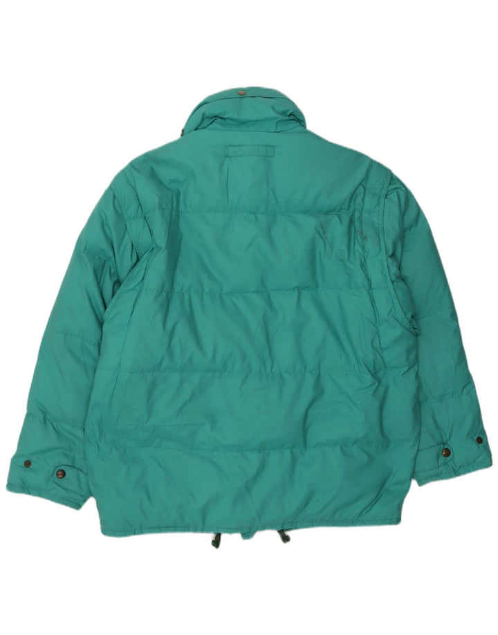 Giacca imbottita con cappuccio da uomo Think Pink IT 50 Large Green Nylon